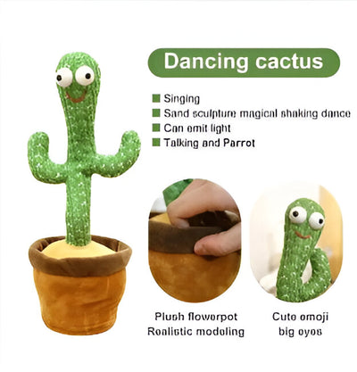 Dancing And Talking Cactus Toy